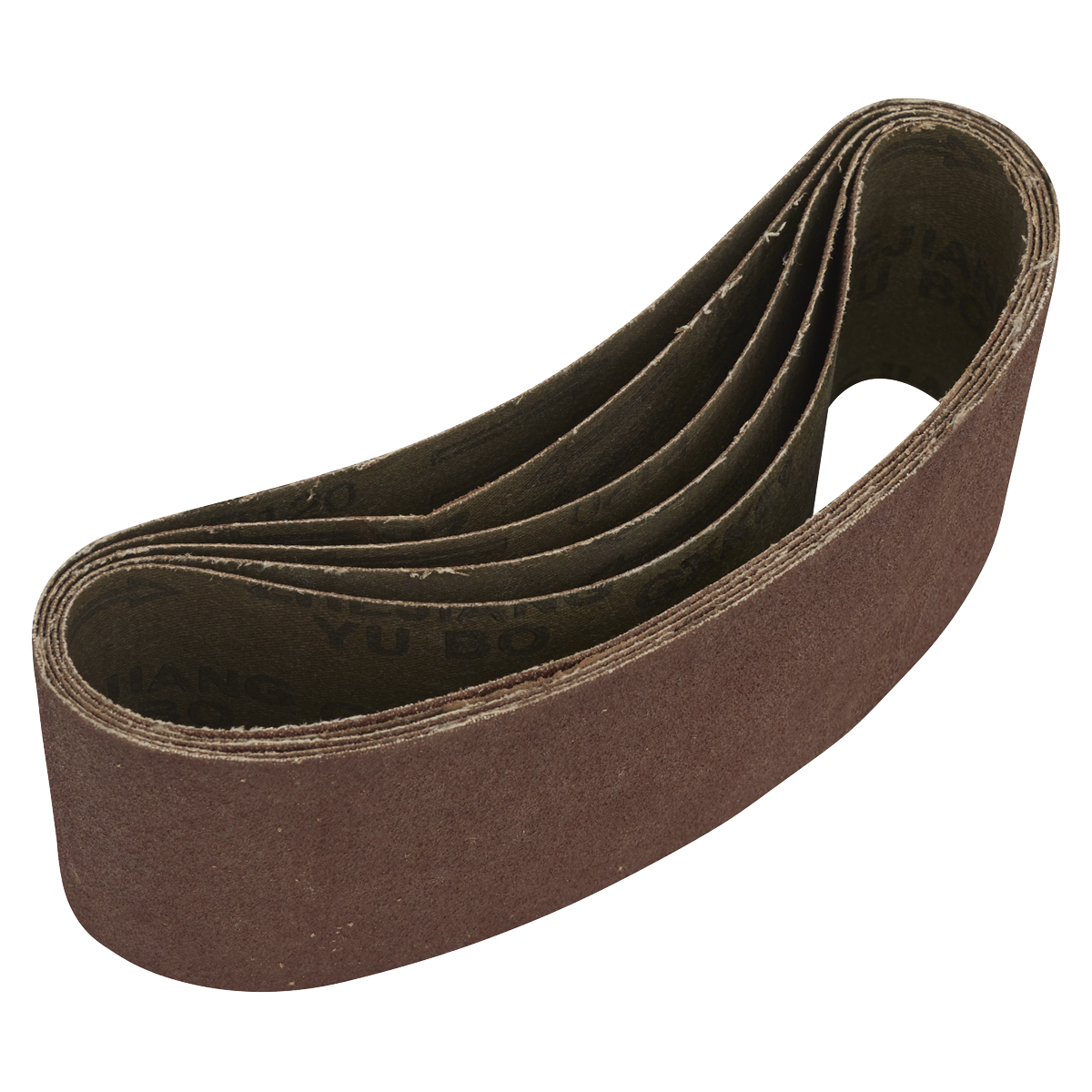 Sealey SB120457 76 x 457mm Sanding Belt 120Grit - Pack of 5