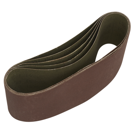 Sealey SB240457 76 x 457mm Sanding Belt 240Grit - Pack of 5