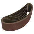 Sealey SB60457 76 x 457mm Sanding Belt 60Grit - Pack of 5