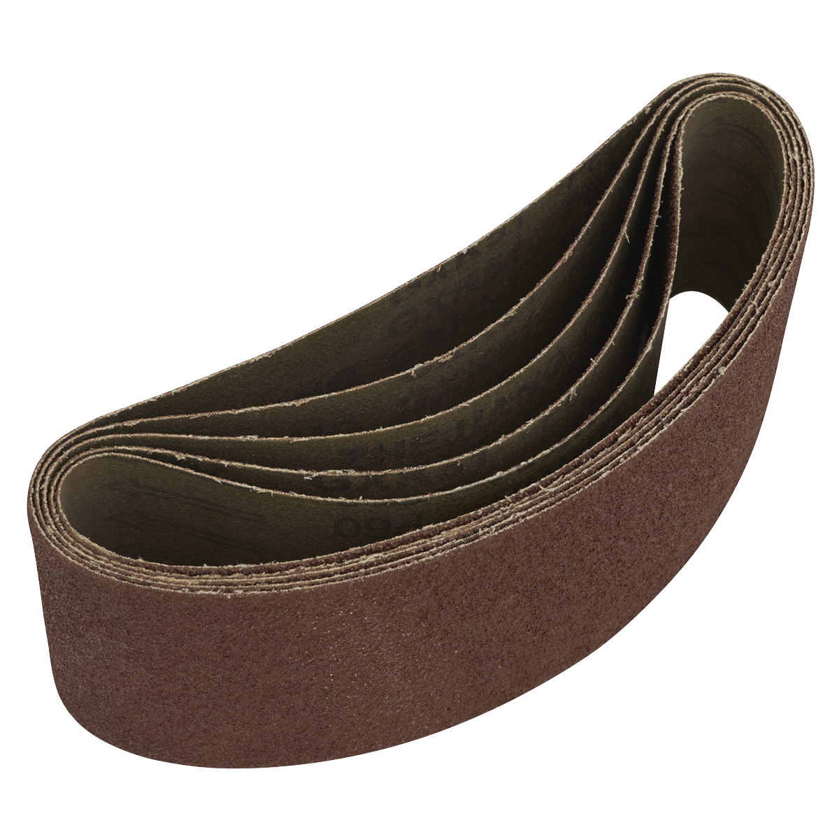 Sealey SB60457 76 x 457mm Sanding Belt 60Grit - Pack of 5