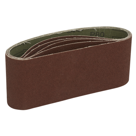 Sealey SB80457 76 x 457mm Sanding Belt 80Grit - Pack of 5 - additional view 2