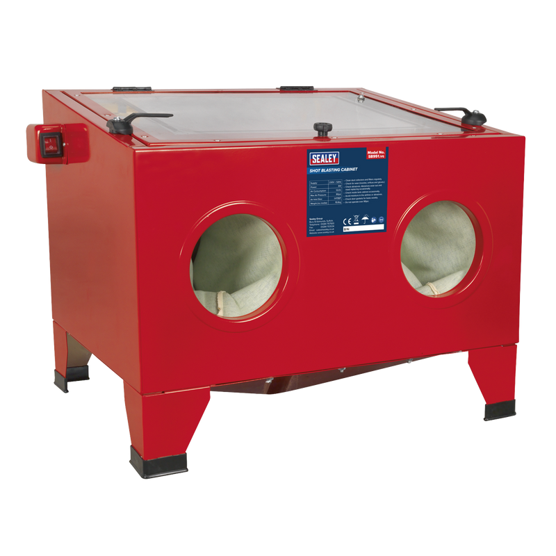 Sealey SB951 Shot Blasting Cabinet with Gun 640 x 490 x 490mm - additional view 2