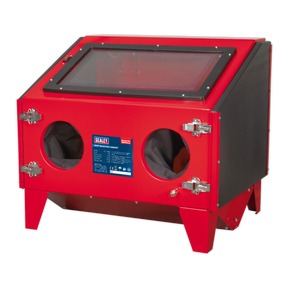 Sealey SB970 Shot Blasting Double Access Cabinet with Gun 695 x 580 x 625mm