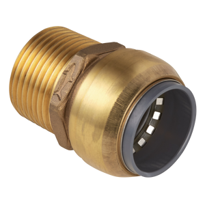 Sealey SBA15BSA SharkBite® Brass Straight Adaptor 15mm x 1/2"BSPT - additional view 2