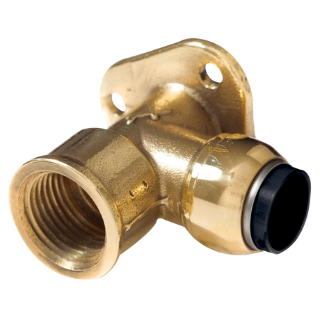 Sealey SBA22BWE SharkBite® Brass Wingback Elbow 22mm x 3/4"BSP - additional view 2