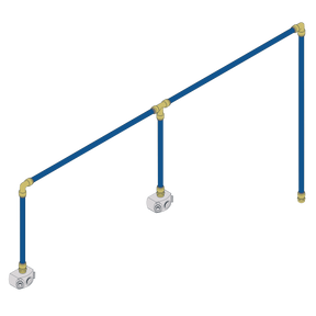 Sealey SBAKIT2 SharkBite® 12m 2-Drop Air Supply System Kit