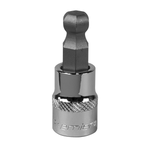 Sealey SBBH008 Premier Ball-End Hex Socket Bit 3/8"Sq Drive 10mm
