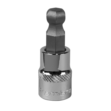 Sealey SBBH008 Premier Ball-End Hex Socket Bit 3/8"Sq Drive 10mm