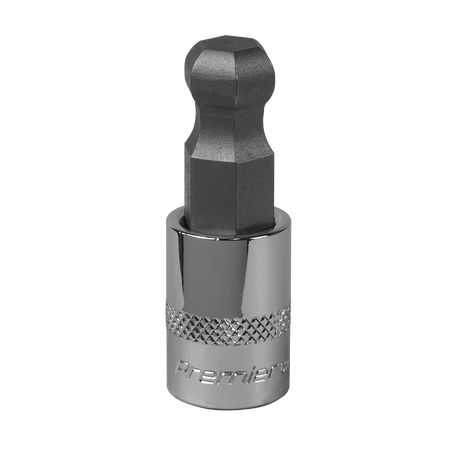 Sealey SBBH009 Premier Ball-End Hex Socket Bit 3/8"Sq Drive 12mm