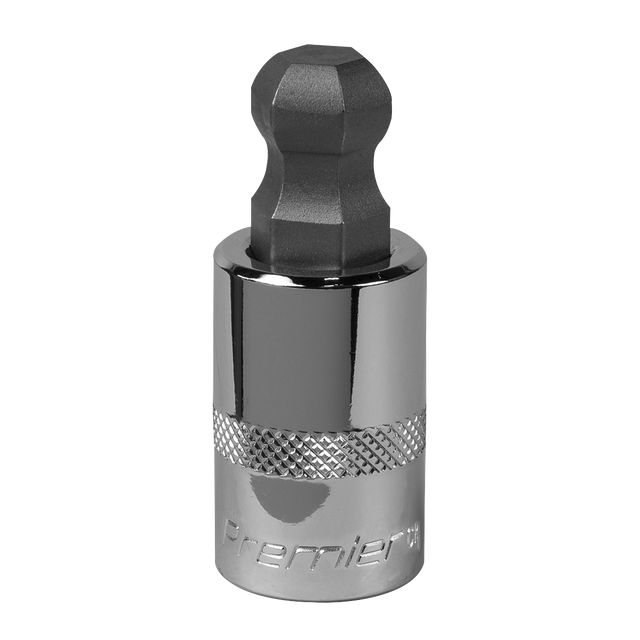 Sealey SBBH011 Premier Ball-End Hex Socket Bit 1/2"Sq Drive 14mm