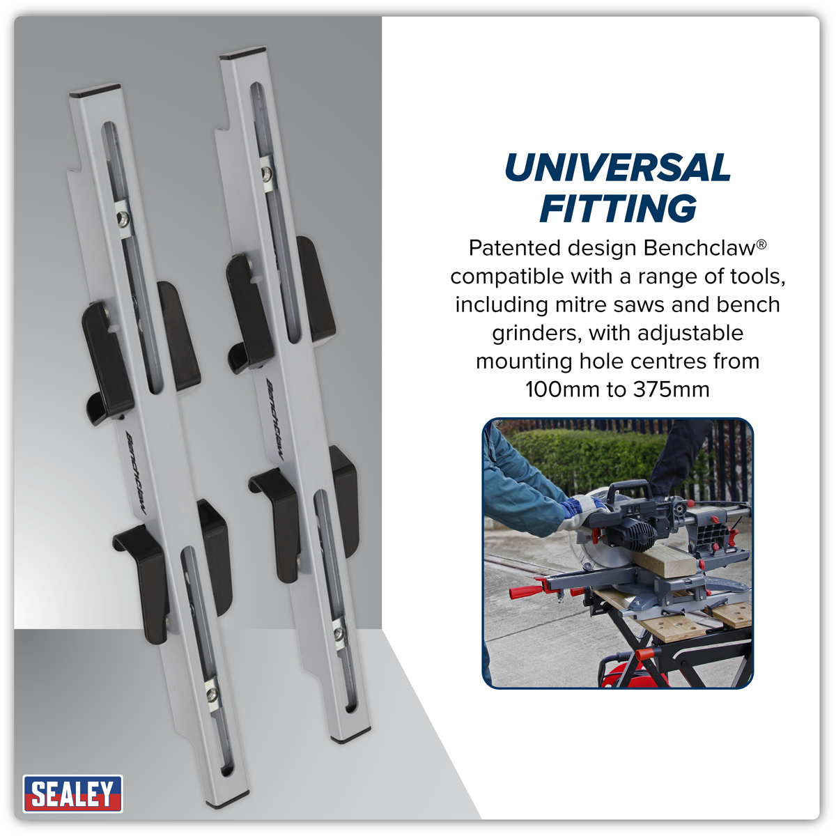 Sealey SBC01 Benchclaw® Mitre Saw Workbench Clamp - additional view 19