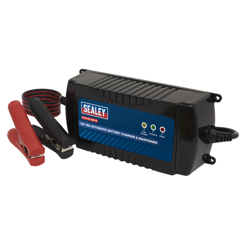 Sealey SBC15 12V Automatic Battery Charger & Maintainer 15A - additional view 5