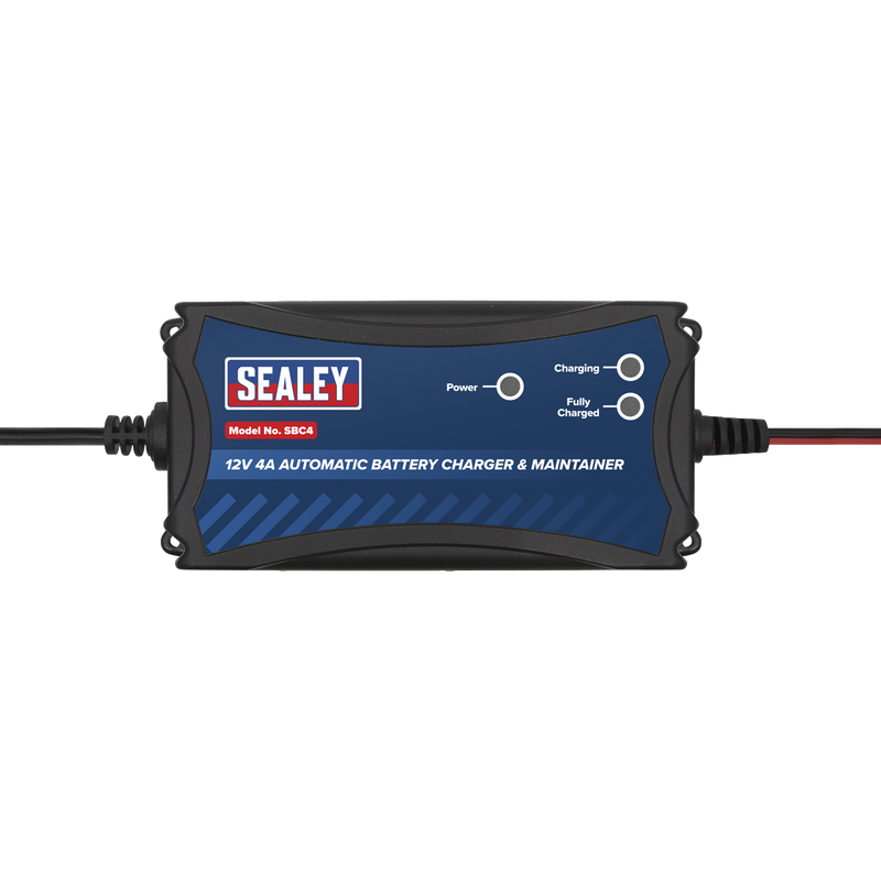 Sealey SBC4 12V Fully Automatic Battery Maintainer/Charger 4A - additional view 3