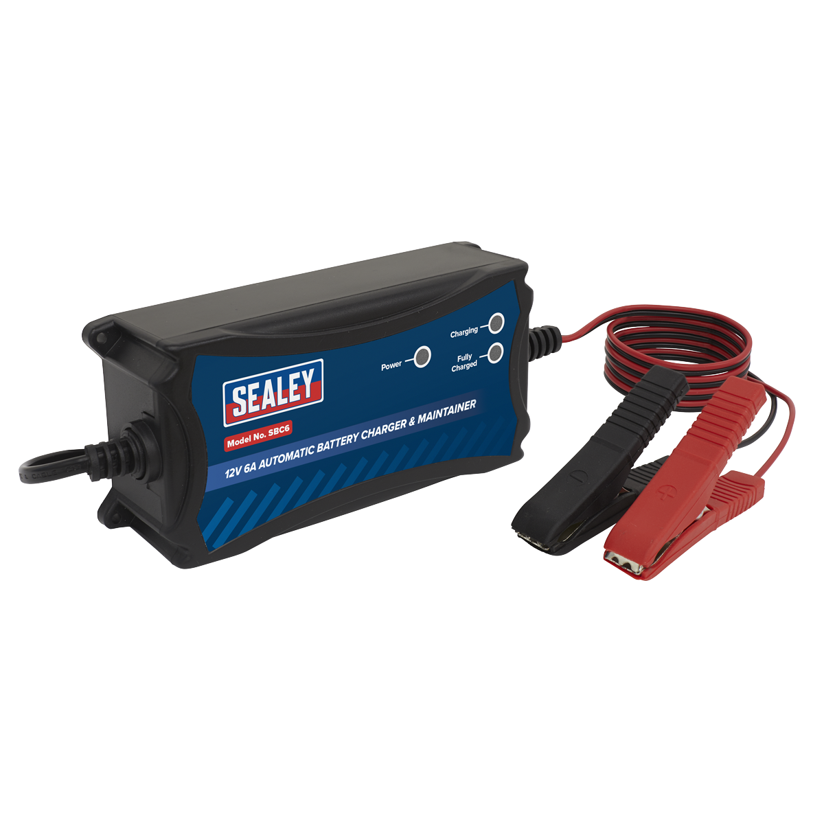 Sealey SBC6 12V Fully Automatic Battery Maintainer/Charger 6A