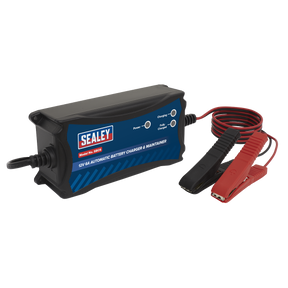Sealey SBC6 12V Fully Automatic Battery Maintainer/Charger 6A