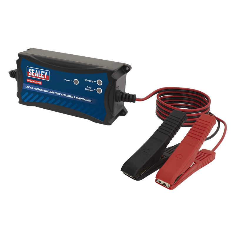 Sealey SBC6 12V Fully Automatic Battery Maintainer/Charger 6A - additional view 3