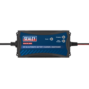 Sealey SBC6 12V Fully Automatic Battery Maintainer/Charger 6A - additional view 4