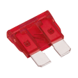 Sealey SBF1050 Automotive Standard Blade Fuse 10A - Pack of 50