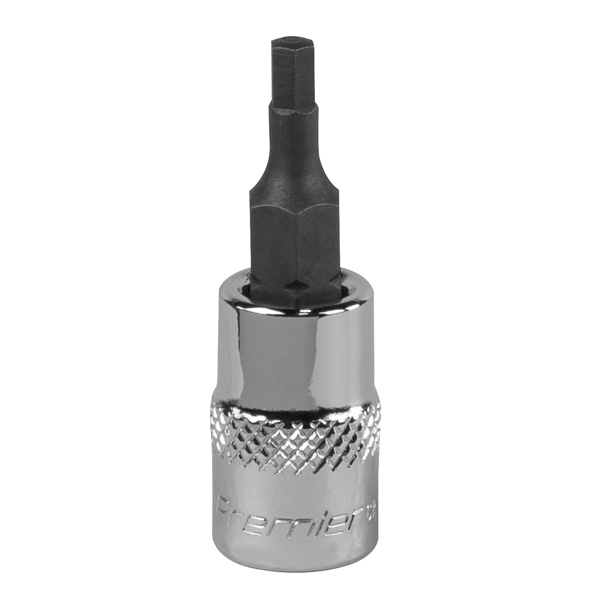 Sealey SBH001 Premier Hex Socket Bit 1/4"Sq Drive 3mm