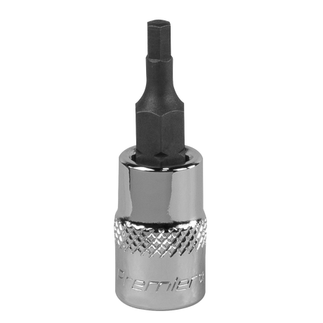 Sealey SBH001 Premier Hex Socket Bit 1/4"Sq Drive 3mm