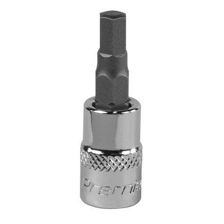 Sealey SBH003 Premier Hex Socket Bit 1/4"Sq Drive 5mm