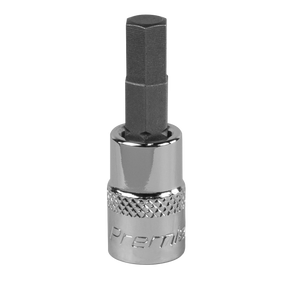 Sealey SBH004 Premier Hex Socket Bit 1/4"Sq Drive 6mm