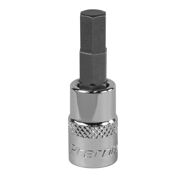 Sealey SBH004 Premier Hex Socket Bit 1/4"Sq Drive 6mm