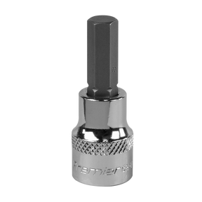 Sealey SBH011 Premier Hex Socket Bit 3/8"Sq Drive 8mm