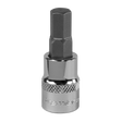 Sealey SBH012 Premier Hex Socket Bit 3/8"Sq Drive 9mm