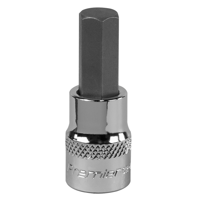 Sealey SBH013 Premier Hex Socket Bit 3/8"Sq Drive 10mm