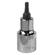 Sealey SBH016 Premier Hex Socket Bit 1/2"Sq Drive 4mm