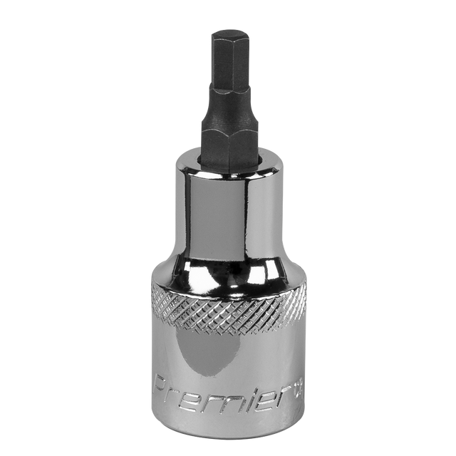Sealey SBH017 Premier Hex Socket Bit 1/2"Sq Drive 5mm