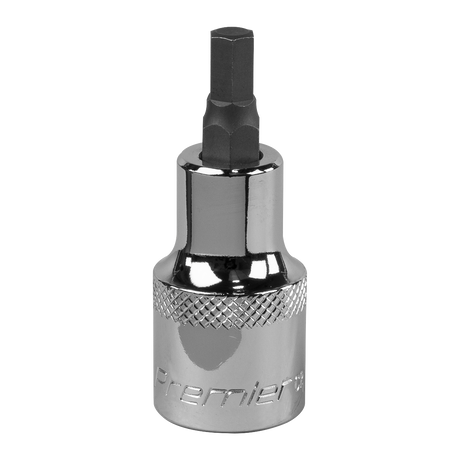 Sealey SBH018 Premier Hex Socket Bit 1/2"Sq Drive 6mm