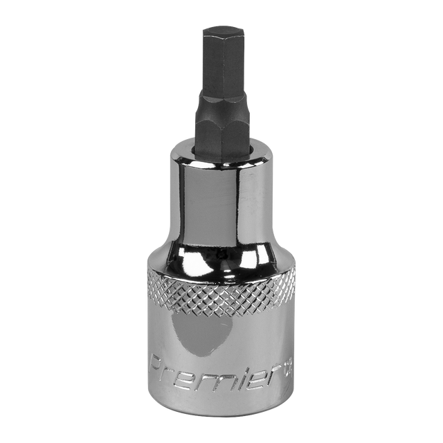 Sealey SBH018 Premier Hex Socket Bit 1/2"Sq Drive 6mm