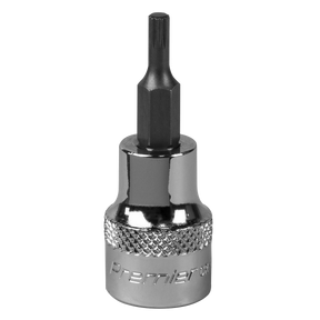 Sealey SBS002 Premier Spline Socket Bit 3/8"Sq Drive M4