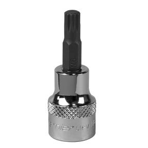 Sealey SBS004 Premier Spline Socket Bit 3/8"Sq Drive M6