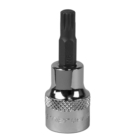 Sealey SBS004 Premier Spline Socket Bit 3/8"Sq Drive M6