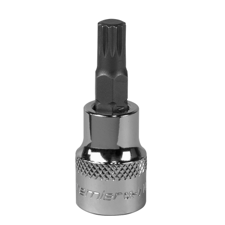Sealey SBS006 Premier Spline Socket Bit 3/8"Sq Drive M8