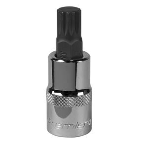 Sealey SBS016 Premier Spline Socket Bit 1/2"Sq Drive M12