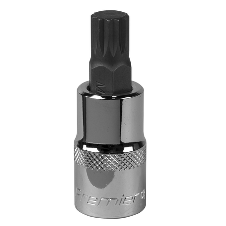 Sealey SBS016 Premier Spline Socket Bit 1/2"Sq Drive M12