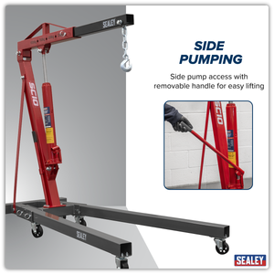 Sealey SC10 KD Type Folding Engine Crane 1 Tonne - additional view 4