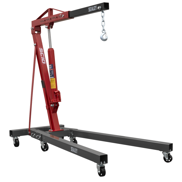 Sealey SC10 KD Type Folding Engine Crane 1 Tonne