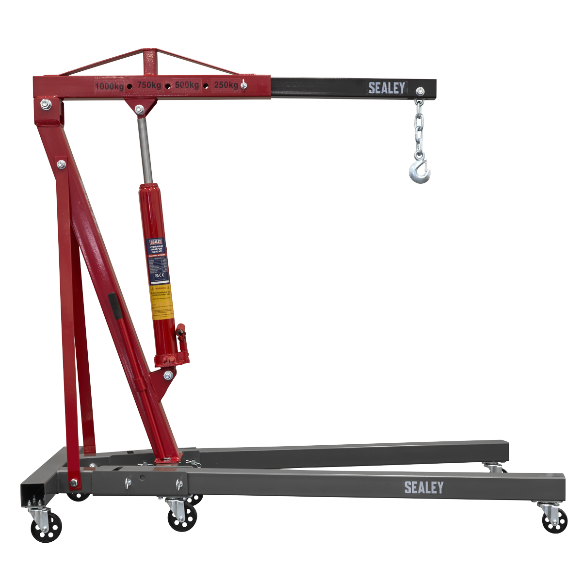 Sealey SC10 KD Type Folding Engine Crane 1 Tonne - additional view 7