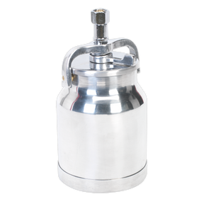Sealey SC138 Alloy Paint Pot with Cam-Action Lid 1L