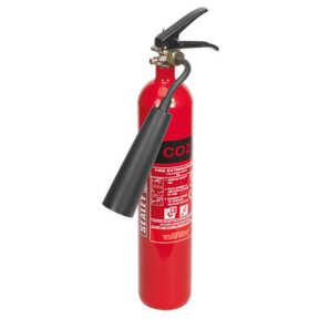 Sealey SCDE02 Carbon Dioxide Fire Extinguisher 2kg