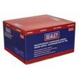 Sealey SCP1601 Multipurpose Creped Turquoise Paper Wipes 69gsm - Dispenser Box of 160 Sheets