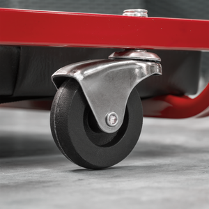 Sealey SCR75 36" Deluxe American-Style Creeper with Steel Frame & 6 Wheels - Red - additional view 9