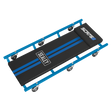Sealey SCR75B American-Style Deluxe Creeper 36" with Steel Frame & 6 Wheels - Blue