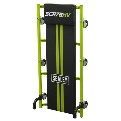 Sealey SCR75HV 36" Deluxe American-Style Creeper with Steel Frame & 6 Wheels - Hi-Vis