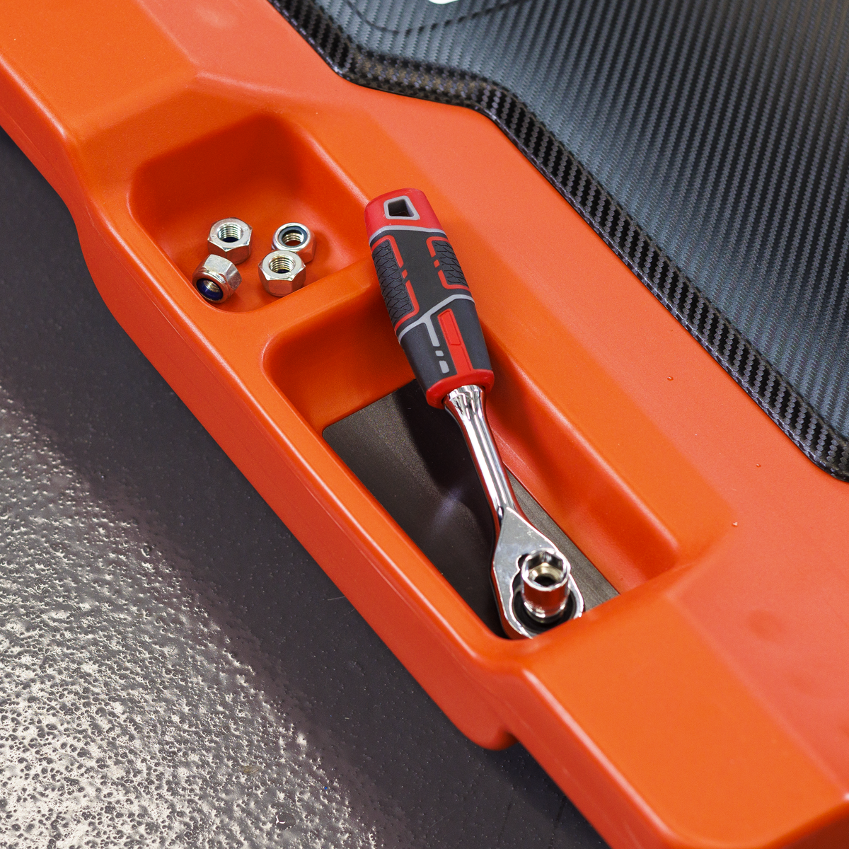 Sealey SCR80HD Composite Padded Creeper with 6 Wheels - additional view 2